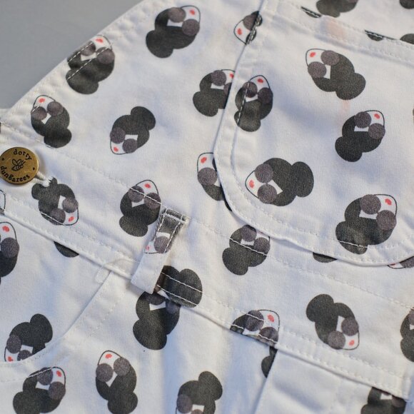 A + O X DOTTY DUNGAREES OVERALLS - Picture 5 of 8
